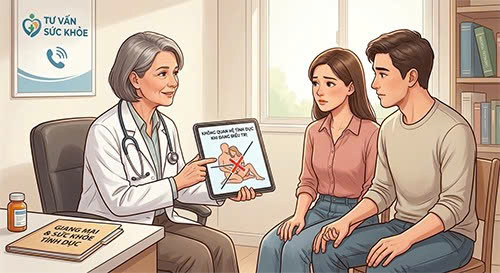 Chồng bị giang mai có quan hệ được không?